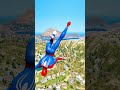 GTA 5 Spiderman Epic Jumps Compilation(GTA V Fails Funny Moments)