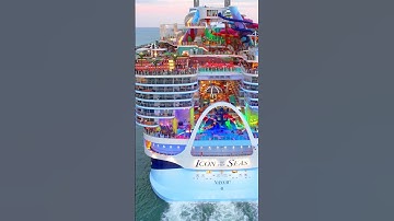 You have officially witnessed the Historic first sailing of the Icon of the Seas. Royal Caribbean