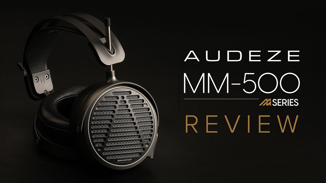Audeze MM-500 Open-Back Planar Magnetic Over-Ear Headphones