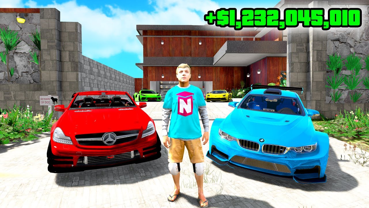 I'M A BILLIONAIRE in GTA 5!