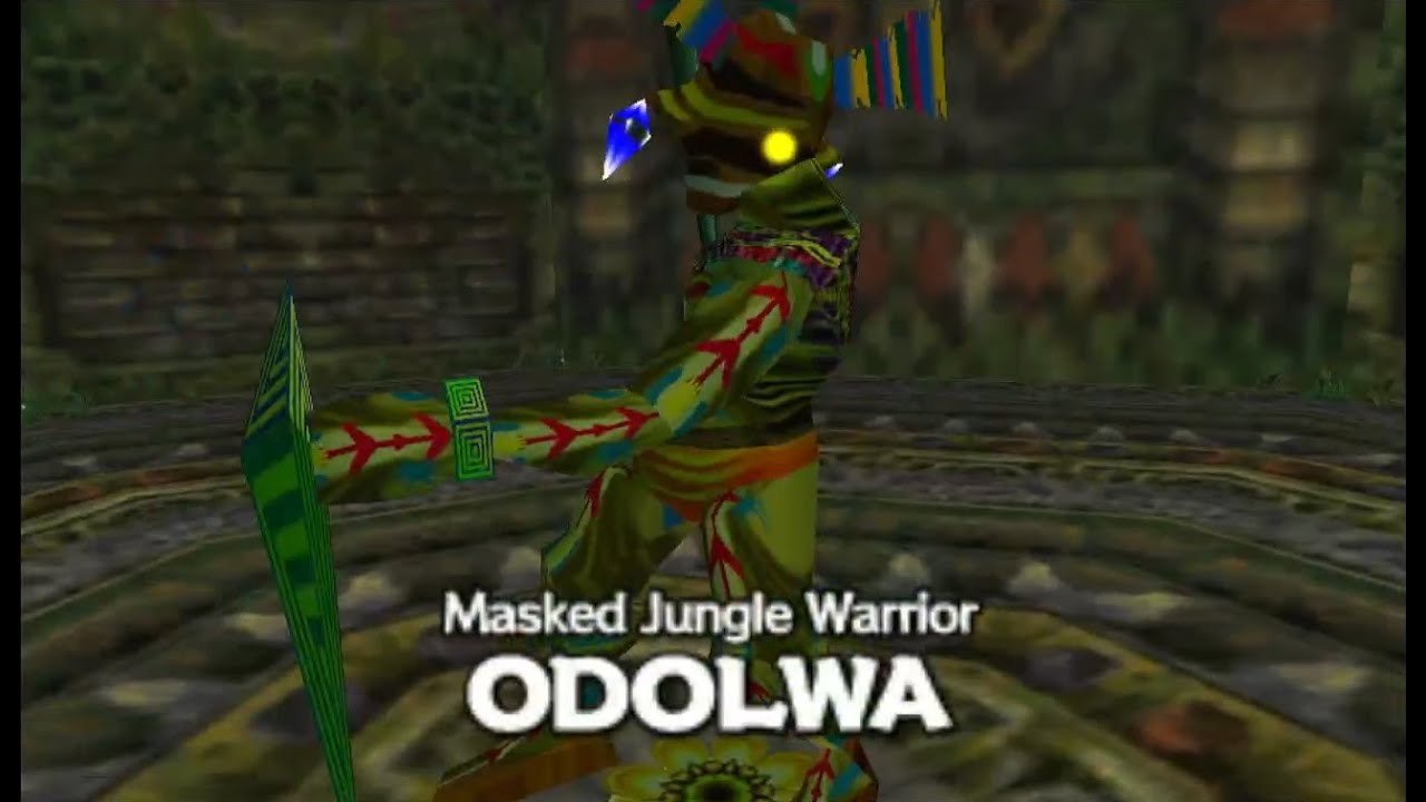 The Legend of Zelda: Majora's Mask - Woodfall Temple - YouTube