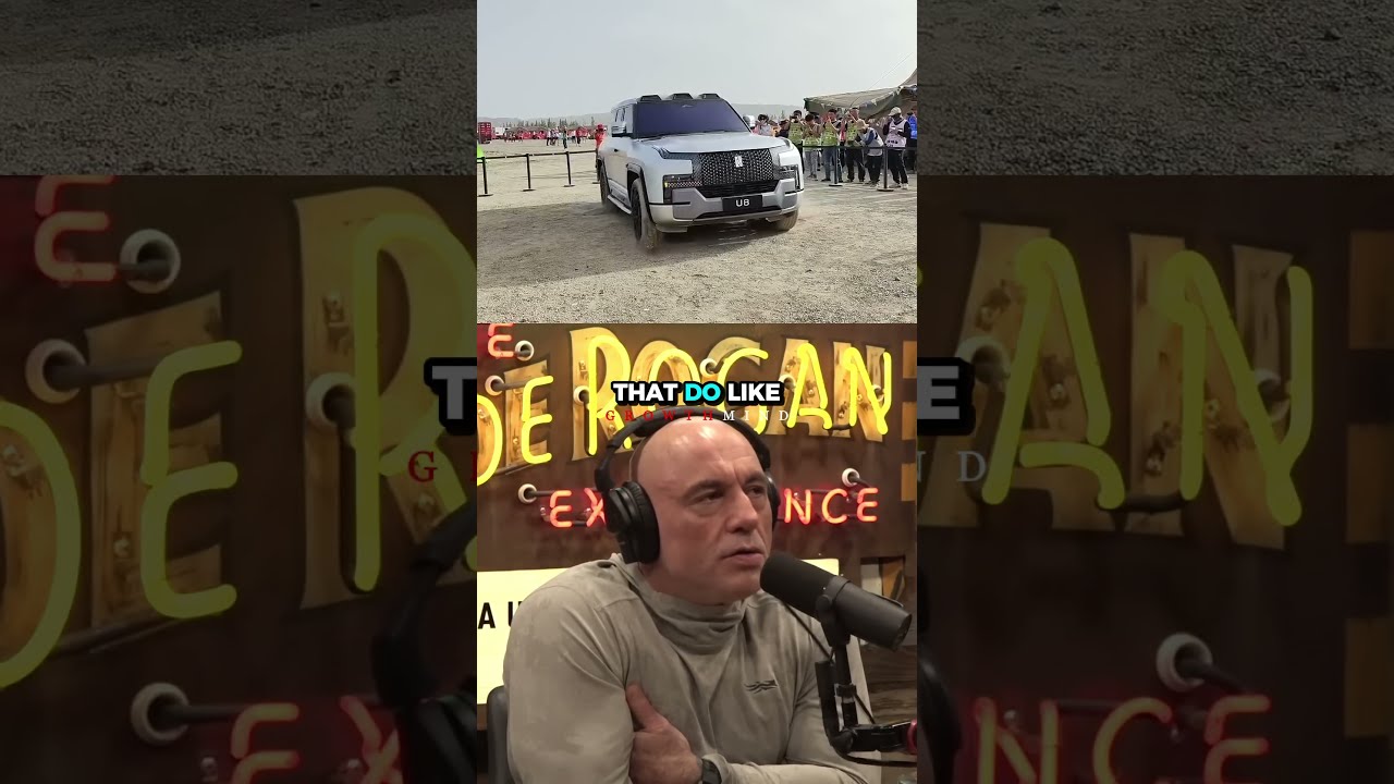 Joe Rogan Reacts To Insane Chinese EV Tech 