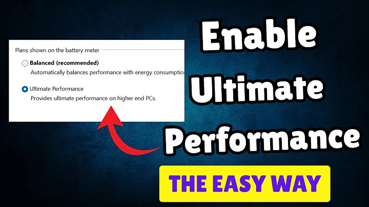 How to Activate or Enable the Ultimate Performance Mode Power Plan (Windows 10/11 Tutorial)