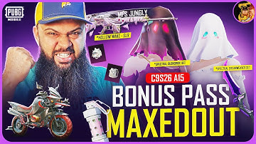 👻 Maxout C9S26 A15 Bonus Pass Spectral Duskbride Mythic Set 🏍️ PUBG Mobile Crate Opening