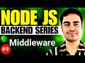 Express Js Middleware Explained: Node Js Series in Hindi