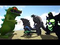 Reptar vs team godzilla