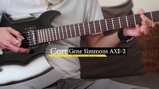Cort Gene Simmons Axe 2 Bk & Vox Pathfinder 10 Cl
