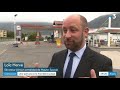 Ref:HrzThrrN6tg La pnurie d essence aggrave par l cart de prix avec la suisse - france 3 alpes - 09.10.2022
