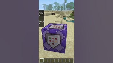 How To Get a Knockback 1000 Stick in Minecraft Bedrock 🥊 #shorts