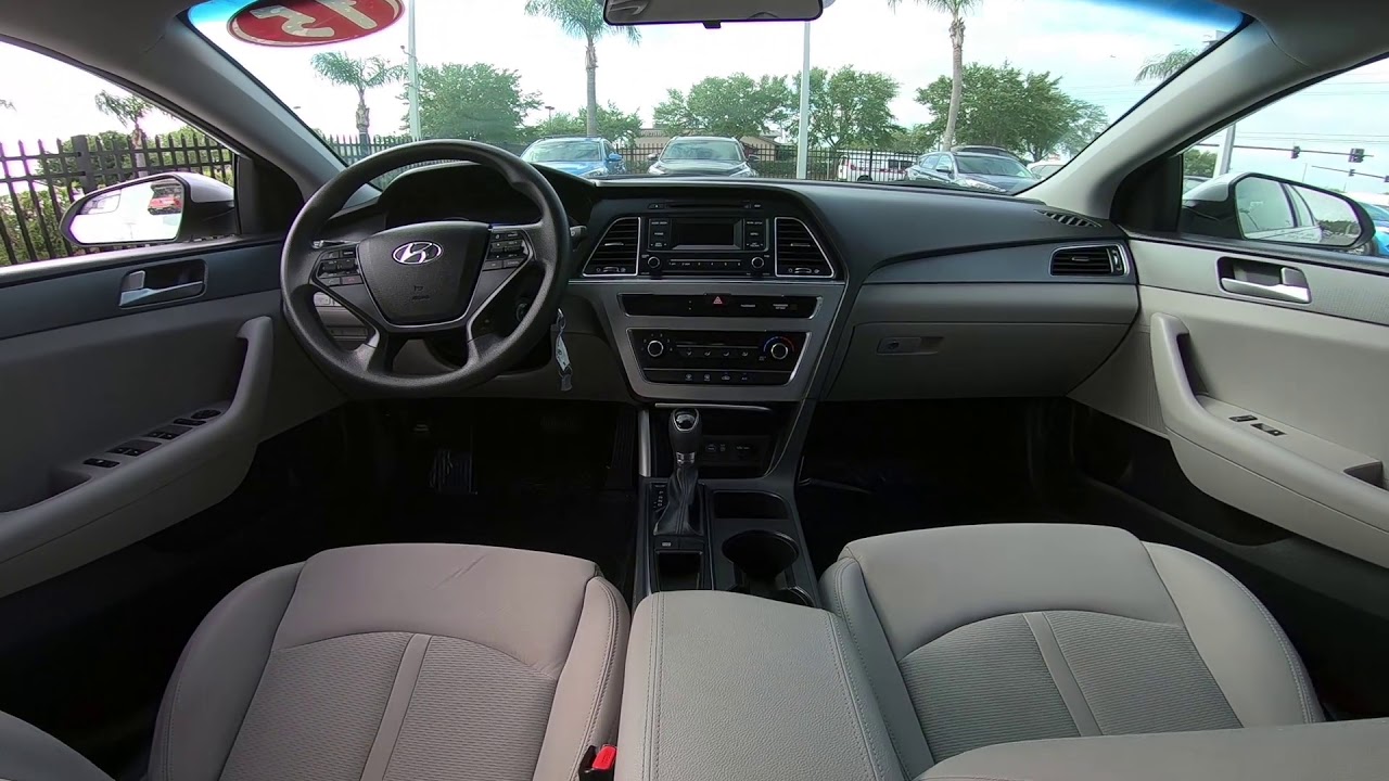 2015 Hyundai Sonata Se Interior
