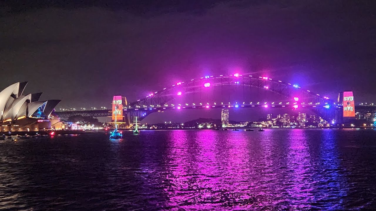 Sydney New Year full Fireworks show YouTube