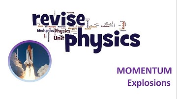 A level physics momentum - explosions
