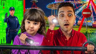 MİLA HAKAN LUNAPARKTA DEV KAÇIŞ !! KAPANA YAKALANDIK !! GECE GİZLİCE GÜVENLİK KOŞUYOR !!