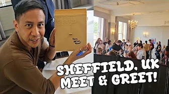 An Unforgettable Meet & Greet in the UK (Day 2 - Sheffield, England) 🇬🇧 | Vlog #1835