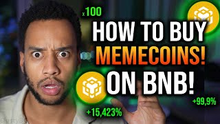 How To Buy Memecoins On BNB (100x Potential)