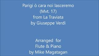 Parigi ò cara noi lasceremo (Mvt. 17) from 