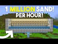 Best sand farm in minecraft bedrock 120 mcpexboxps4nintendo switch