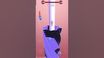 icecream Stackball Satisfied gameplay walkthrough #shorts #tiktok #viral @minishortsgame