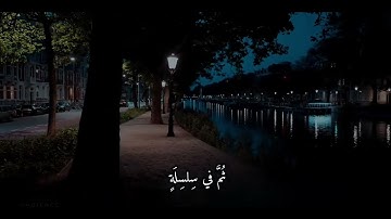 خذوه فغلوه ثم الجحيم صلوه سورة الحاقة ايه 30 أدريس بكر #القرآن_الكريم #quran 