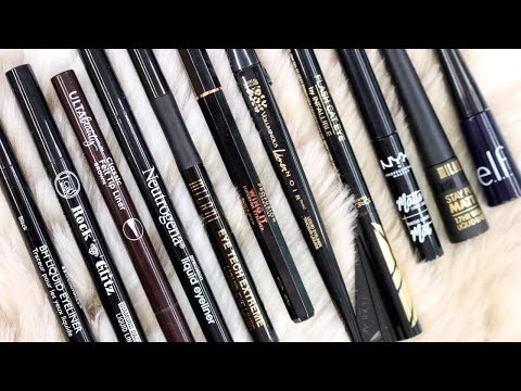 Vidéo: Meilleurs Eye-liners Liquides