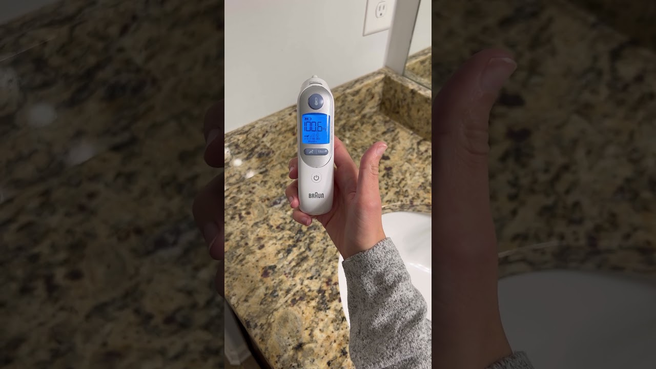 Изменение температуры ушного термометра BRAUN￼￼ на градусы Фаренгейта или Цельсия (как это сделат...