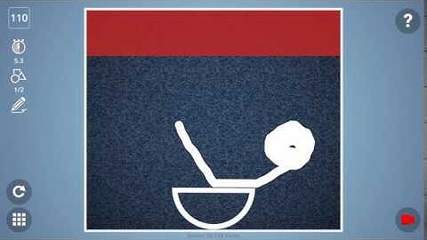 Check out how I solved level 110 in Brain It On! #BrainItOn