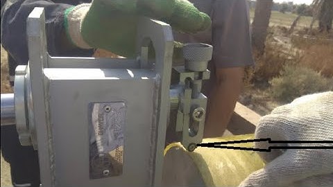 GRP Pipe Adhesive Bonding Joint Installation