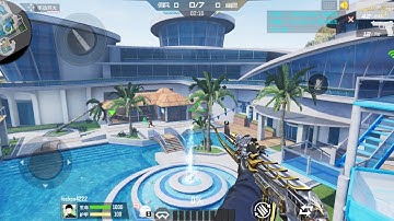 Crossfire Mobile HMX Mode Resort Map - CSGO Mobile - Online FPS Android Gameplay