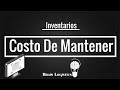 Inventarios: Costos de Mantener