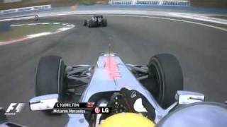 Hot Laps by Lewis Hamilton 2010 in Turkey