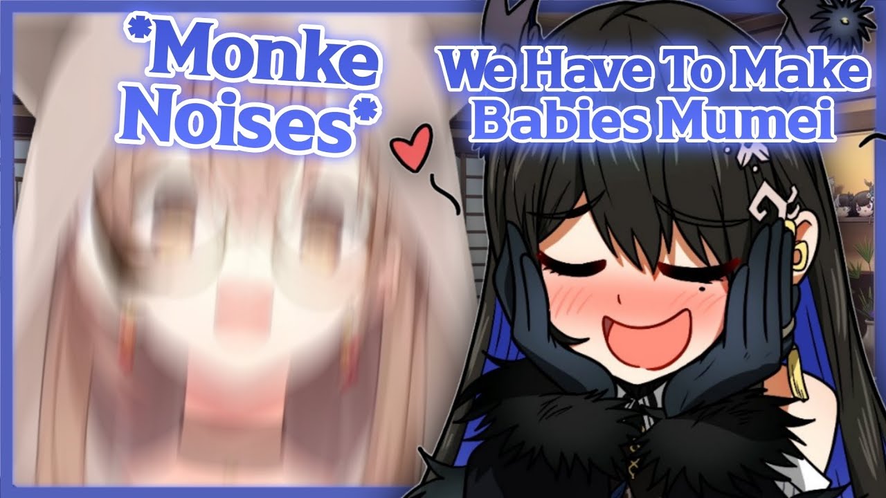 𝗘𝘃𝗲𝗿𝘆𝗼𝗻𝗲 𝗕𝘂𝗿𝘀𝘁 𝗢𝘂𝘁 𝗟𝗮𝘂𝗴𝗵𝗶𝗻𝗴 𝗪𝗵𝗲𝗻 𝗠𝘂𝗺𝗲𝗶 𝗦𝘂𝗱𝗱𝗲𝗻𝗹𝘆 𝗠𝗮𝗸𝗲𝘀 𝗠𝗼𝗻𝗸𝗲 𝗡𝗼𝗶𝘀𝗲𝘀,𝗡𝗲𝗿𝗶𝘀𝘀𝗮 𝗖𝗮𝗻'𝘁 𝗪𝗮𝗶𝘁 𝗧𝗼 𝗛𝗮𝘃𝗲 𝗕𝗮𝗯𝗶𝗲𝘀