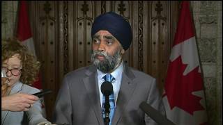 Video: Sajjan apologizes for his 