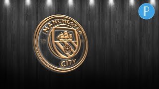 Manchester city 3D logo tutorial // PixelLab screenshot 2