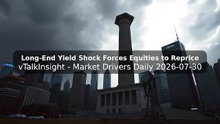 Long-End Yield Shock Forces Equities to Reprice | Market Drivers Daily 2026-07-30