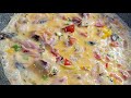 JAMAICAN SALT MACKEREL RUNDOWN RECIPE MADE WITH COCONUT POWDER || WHITNEYS KITCHEN JAMAICA