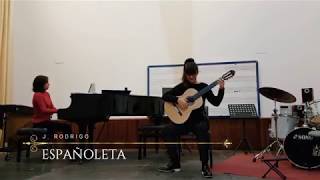 Fantasía para un Gentilhombre de J. Rodrigo, II. Españoleta - Paola Hermosín chords