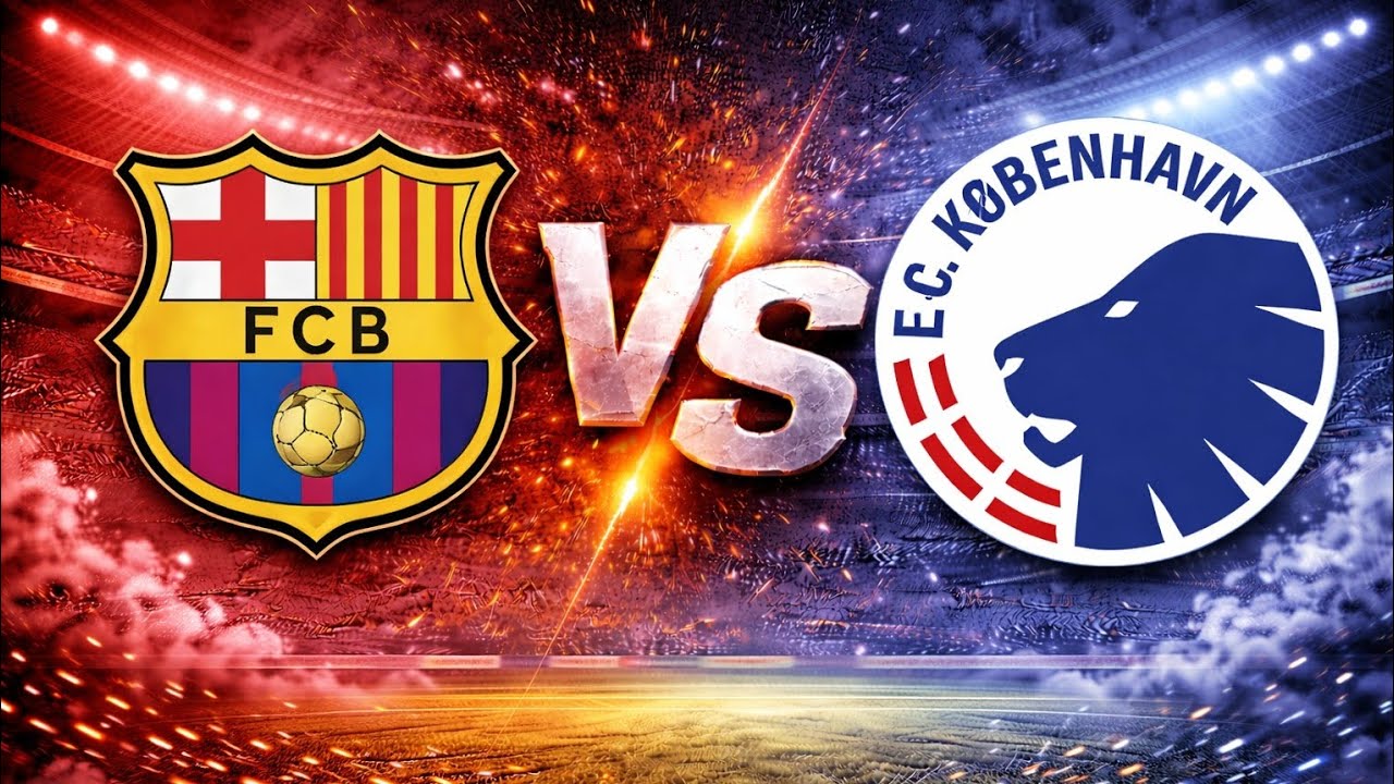 Barcelona - Copenhagen Champions League 