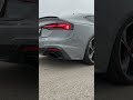 2021 Audi rs5 with stock exhaust and mid pipe is crazy loud!!