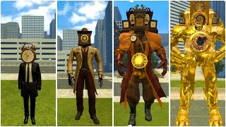 NEW CLOCKMAN GOD VS ALL SKIBIDI TOILET BOSSES GARRY'S MOD