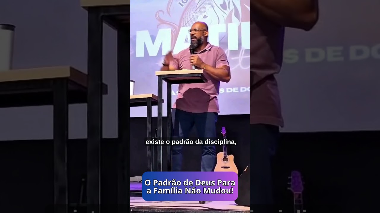 O Padrão de Deus Para a Família Não Mudou! | IBP MARAPICU | PR GILSON NEI #reflexão