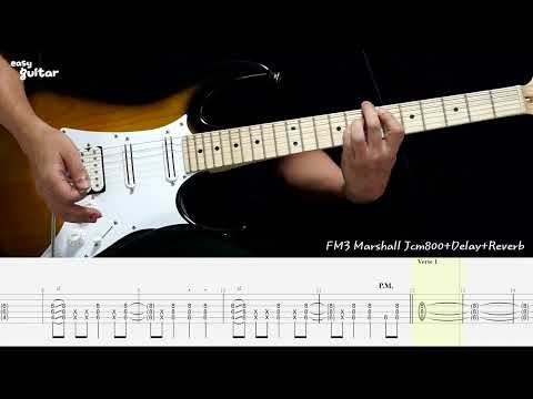 Kenny Loggins(Top Gun Ost) – Danger Zone Guitar Lessons for beginners (Slow Tempo)