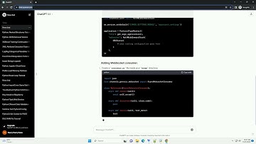 Django Channels send message from python websocket client module