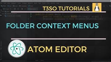 How to Hide in Folder Context Menus in Atom Editor