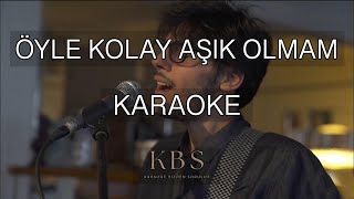 Can Ozan Feat Damla Eker - Öyle Kolay Aşık Olmam Kaliteli Karaoke