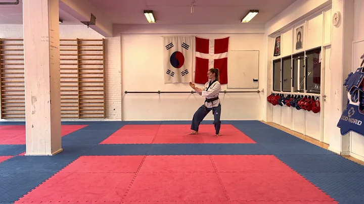 WT poomsae sipjin female u/40 Charlotte Pedersen 0...