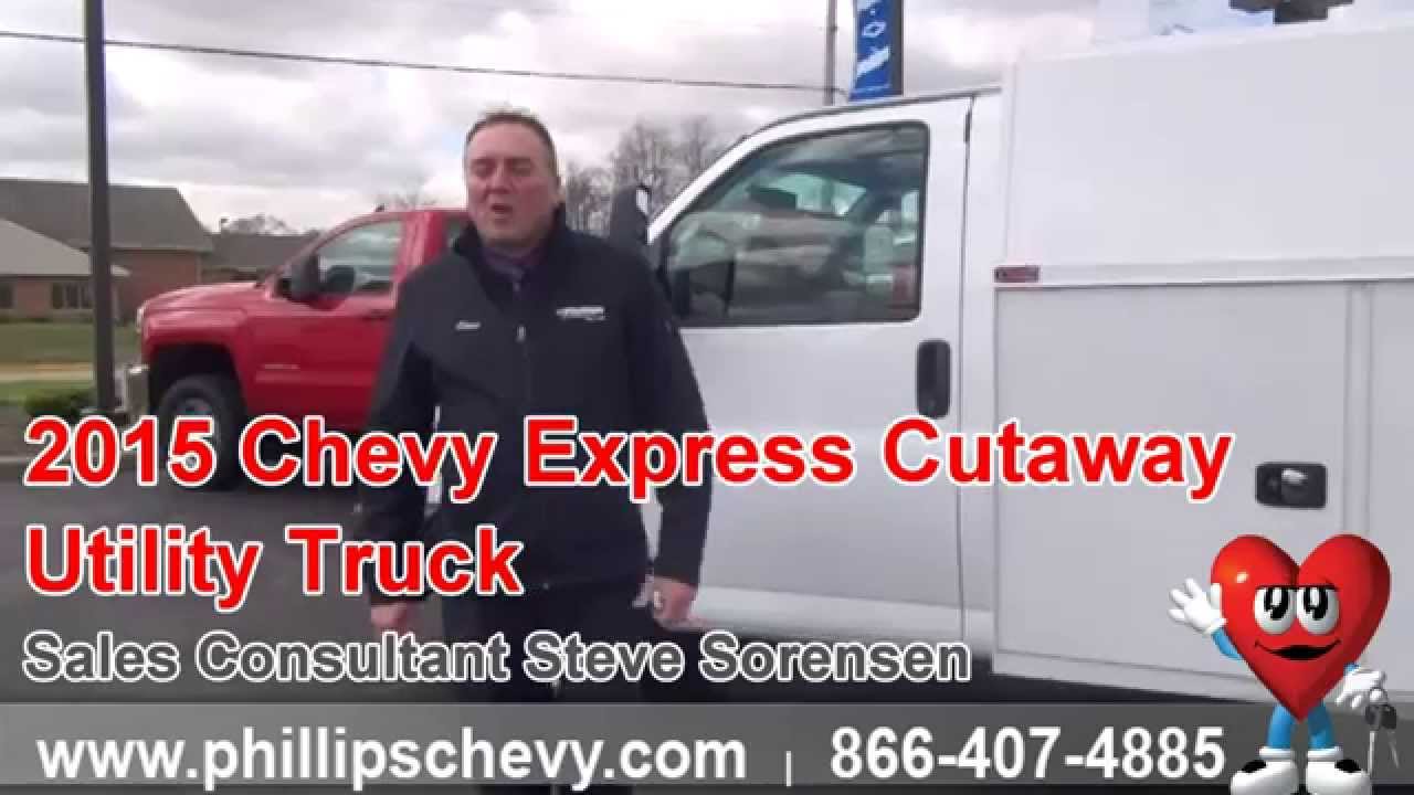 chevy express cutaway utility