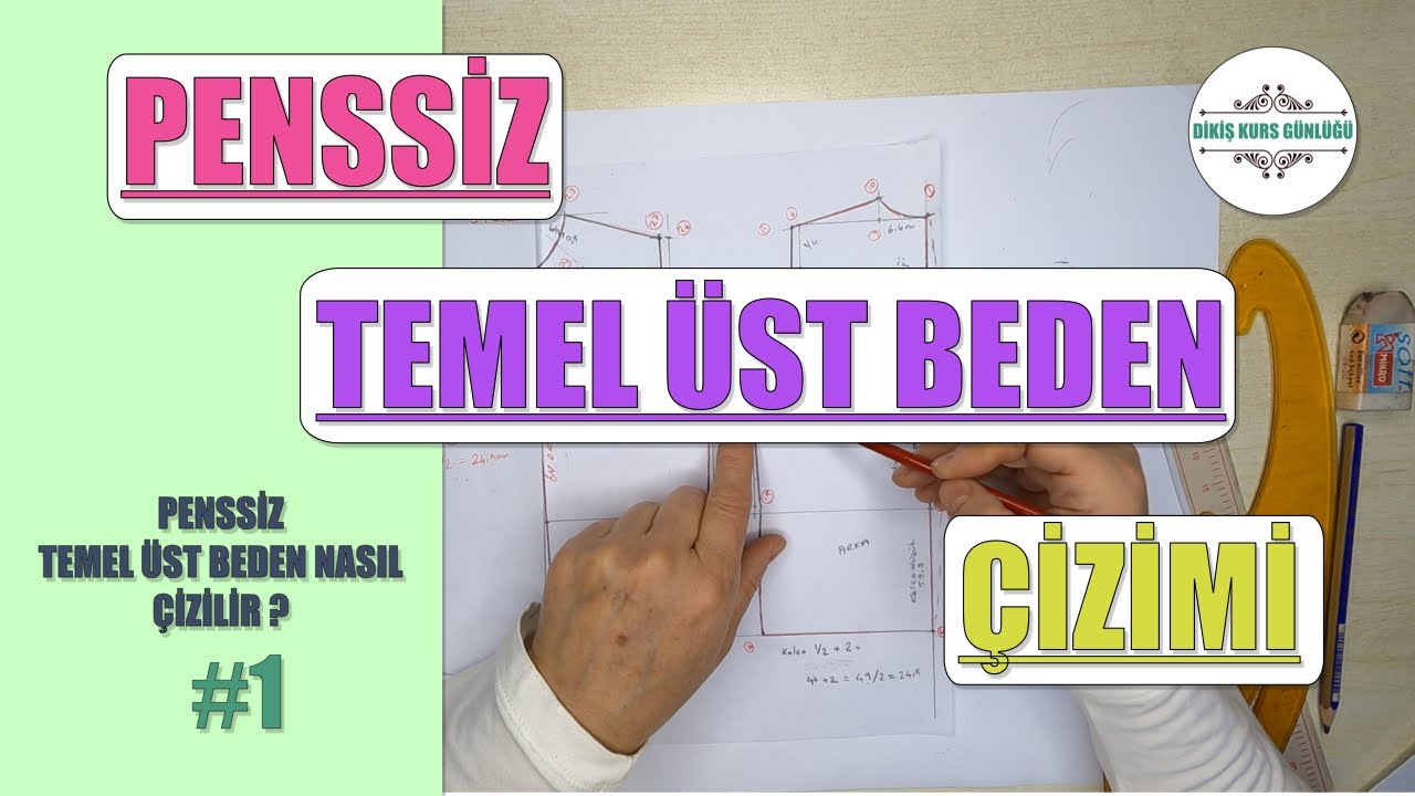 Penssiz Temel Üst Beden Çizimi  [1]