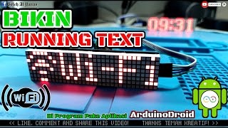 Bikin Running Text WiFi Murah! Ganti Text Via Web | Esp8266 IOT Project | Arduino screenshot 4