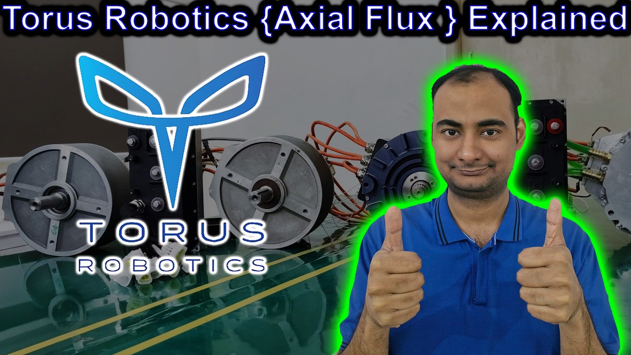 Torus Robotics {Axial Flux motor} Explained - YouTube