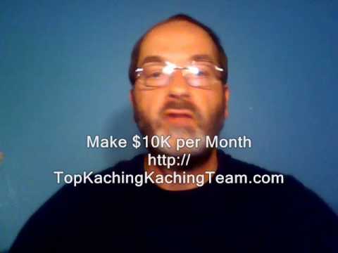 Simple Steps To Making $10K/month With Kaching Kaching